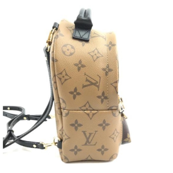 Palm Spring Mini Two  Reverse Canvas Backpack - Picture 6 of 8